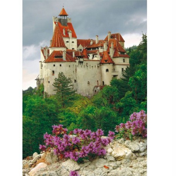 Średniowieczny zamek w Branie w Siedmiogrodzie (1000el.)   - Sklep Art Puzzle